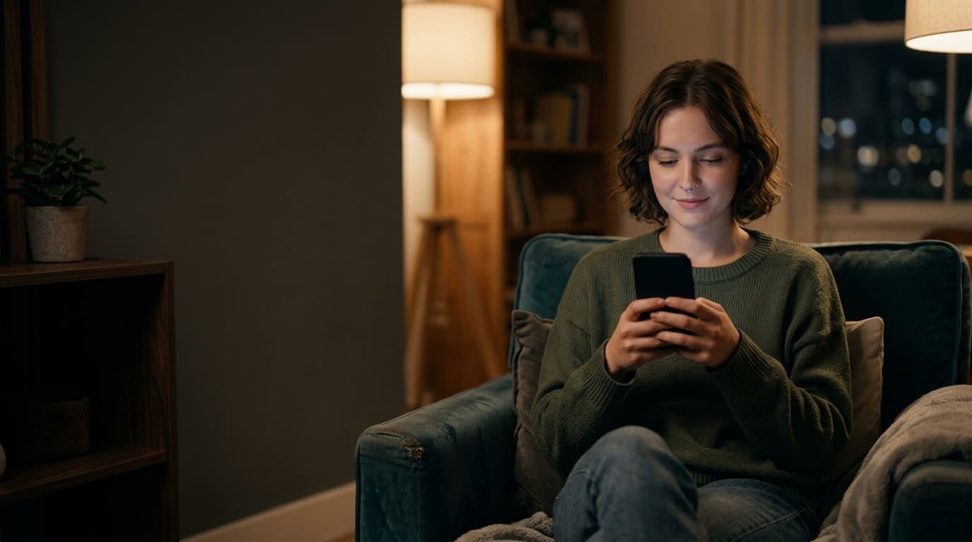 HIV patient privately communicating with PrEP care team through a confidential SMS platform