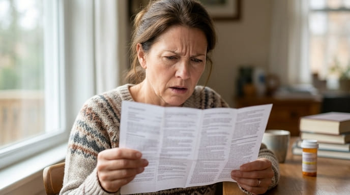 Patient confused about PrEP dosing schedule and HIV medication side effects
