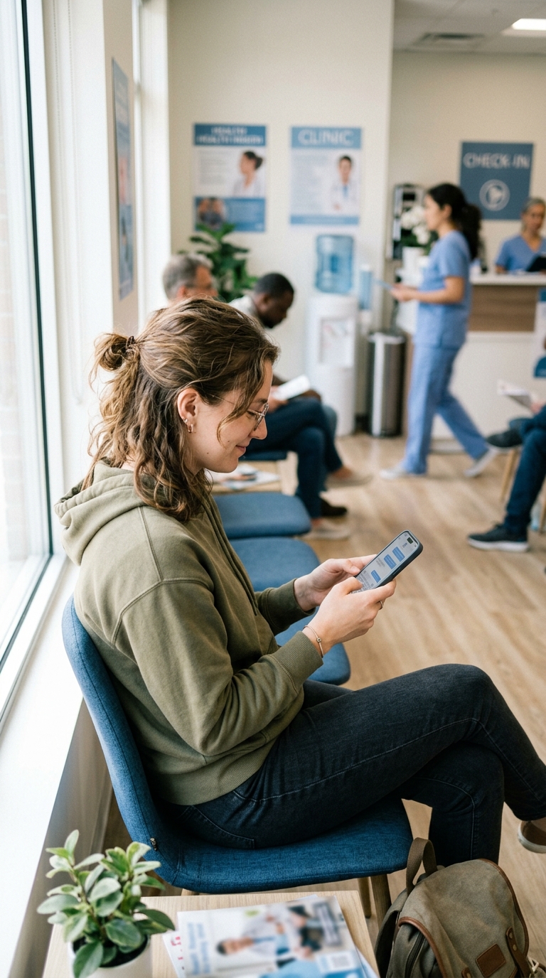 Patient texting